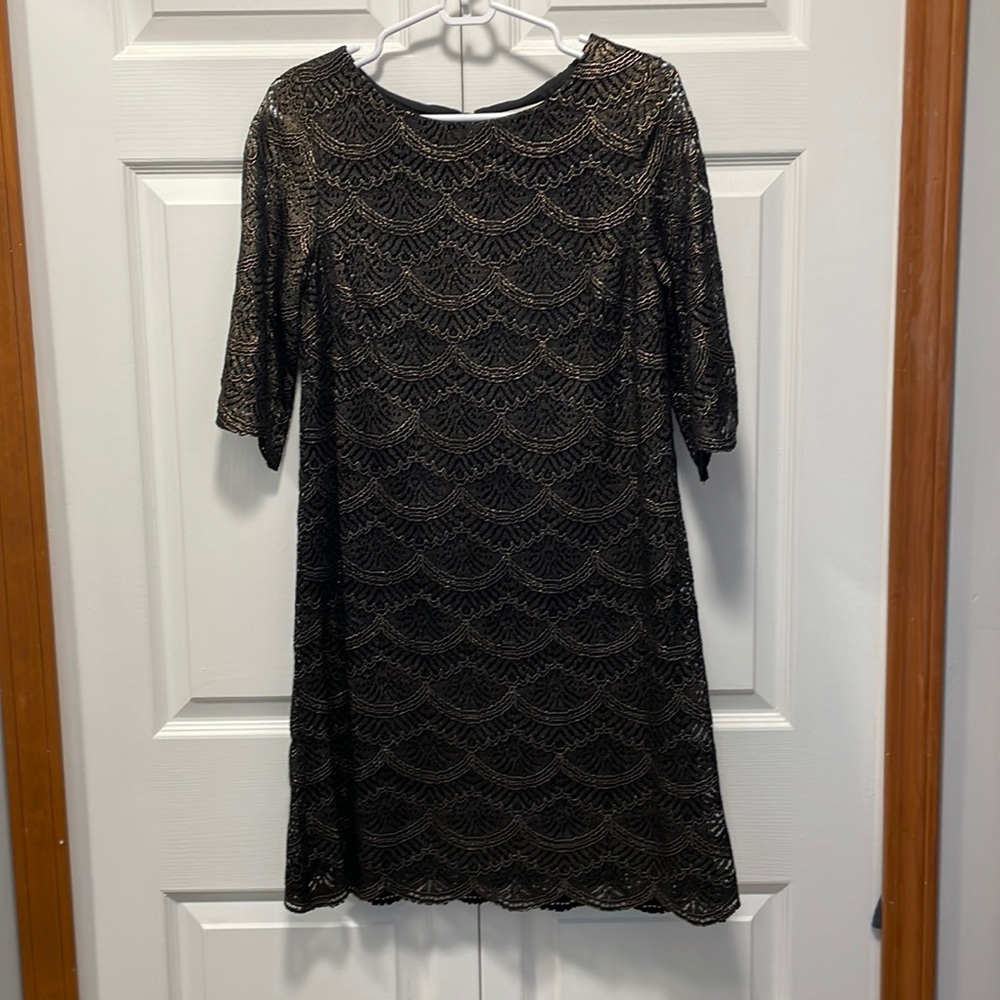Francesca’s Miami black lace dress